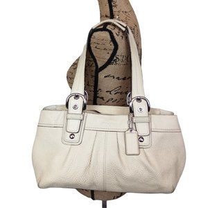 Coach Soho Shoulder Bag Pleated Leather